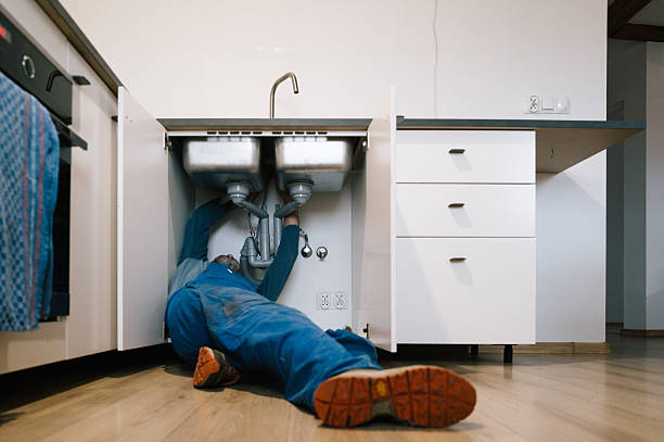 Professional Drain Cleaning technician working in Fruitland, NC